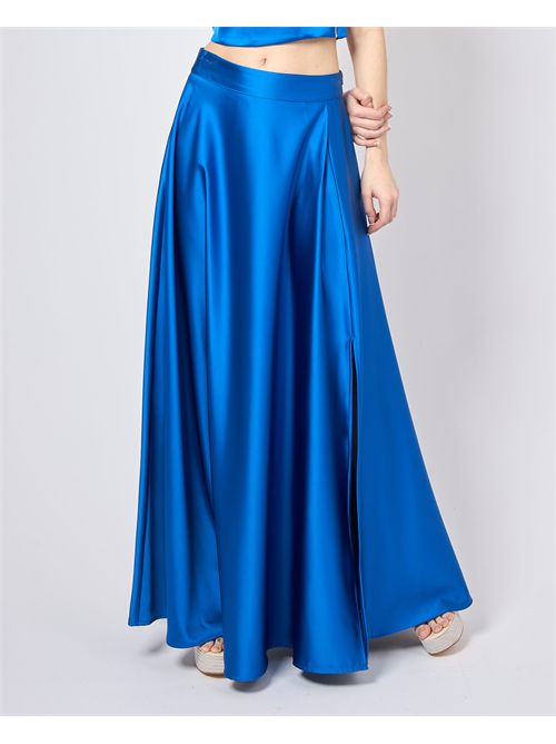 Valentina Rio satin skirt with front slit VALENTINA RIO | V6153544